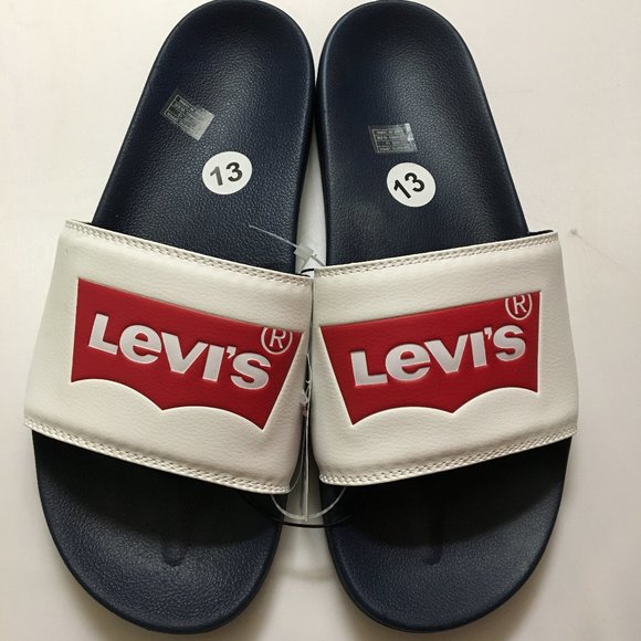 levis mens flip flops